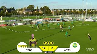 5 oktober 2024 TOGB  ASWH 40 Goals Le Fevre L Zwarteveld Bensalah en De Vries [upl. by Enelav]