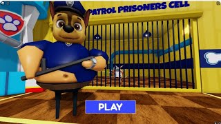 escape scary poppet roll prison in roblox gaming adventure [upl. by Ahsilav]