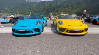 Porsche Festival Mollis 2023 RAW No Talk Just Cars [upl. by Maidy444]