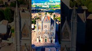 Italys Most Popular Cathedral 🕍 Duomo di Orvieto Triparya shorts italy travel yt [upl. by Ahseila]