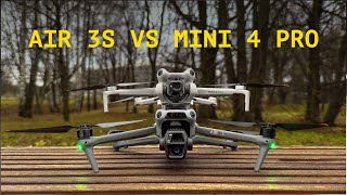 DJI Air 3s vs Mini 4 Pro  Is it Better [upl. by Larena]