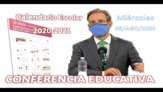 CALENDARIO ESCOLAR 20202021 [upl. by Halland]