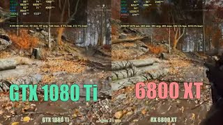 GTX 1080ti vs 6800 xt [upl. by Atterual]