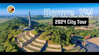 BEAUTIFUL Harare City How Zimbabwe Looks in 2024 [upl. by Ecerehs862]