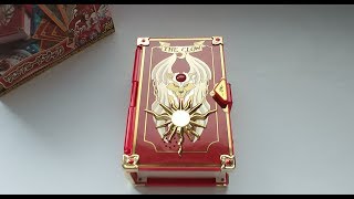 ToyCard captor Sakura Clow card book and card collection set [upl. by Akineg737]