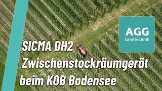 SICMA Zwischenstockräumgerät DH2 Kompetenzzentrum Obstbau KOB Bavendorf  Bodensee [upl. by Mloc50]