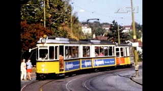 1976 Stuttgart Tram Linie 10  Killesberg Doggenburg  Stuttgarter Straßenbahnen  SSB [upl. by Innis]