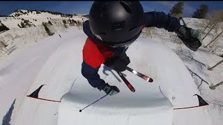 POV SKIING SPRING LAPS RAW INSTA 360x3  SKI BUM DAIRIES EP 7 [upl. by Reseta]