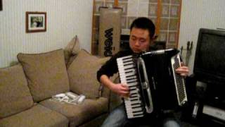 Down  Jay Sean Cover  Accordion Solo [upl. by Parrie646]