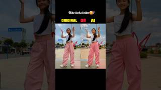 TikTok trend dance tiktoktrend rihaynhay nandinirajput trending [upl. by Neyud]