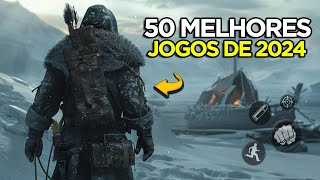 Saiu os 50 melhores jogos para android em 2024 [upl. by Wagstaff]