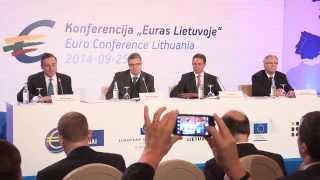 Euro Conference Lithuania  Press Conference  25 September 2014 [upl. by Effy]