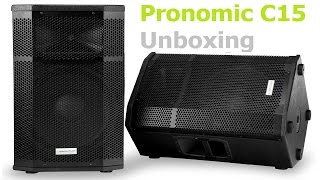 Pronomic C15  Unboxing Video [upl. by Stonwin22]