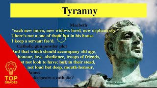 Themes of Macbeth Tyranny [upl. by Arten]