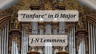 Fanfare  JN Lemmens  Fulda Dom Orgel [upl. by Waldack437]