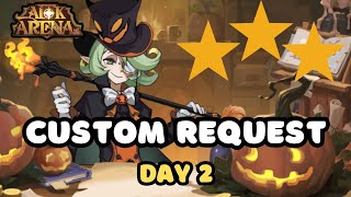 AFK ARENA  CUSTOM REQUEST  DAY 2  3 STARS [upl. by Ailemrac]