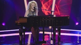 Kylie Stephens Sings So Far Away  The Voice Australia 2014 [upl. by Fiertz899]