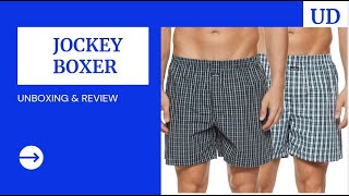 Jockey Boxer Shorts Shorts Review [upl. by Aryad339]