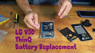 LG V30 ThinQ Battery Replacement [upl. by Nemra]