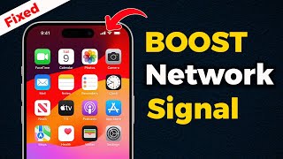 iPhone Low Network Problem  Boost Network Signal on iPhone  Apple info [upl. by Fachini]