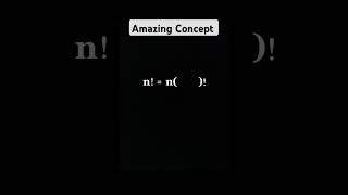 Factorial 01 How Lets Prove it maths mathformula trending shorts [upl. by Elocel683]