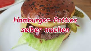 🍔saftige Burger Patties selber machen  Tipps und Tricks  homemade Cheeseburger Rezept [upl. by Manville]