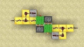 TwoWay Redstone Repeaters  Minecraft Redstone Tutorial [upl. by Xanthe]