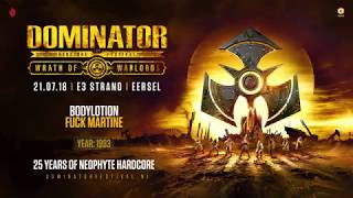 Neophyte 25 years of hardcore  Dominator 2018 [upl. by Ailuy605]