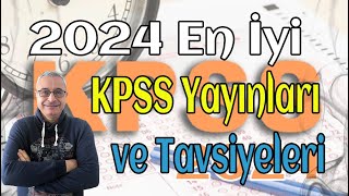 2024 Yılı En İyi KPSS Yayınları Tavsiyeleri [upl. by Linette486]