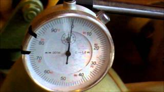 How to check wheel runout on a Hummel with a dial indicator [upl. by Merc]