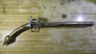 Building Lindberg Pirate Pistol From Start to Finish Full Scale Gun [upl. by Mitzie]