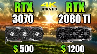 RTX 3070 vs RTX 2080 Ti  Test in 11 Games  4K [upl. by Ayanal686]