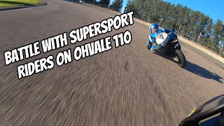 RIDING THE OHVALE 110 WITH SUPERSPORT RIDERS [upl. by Habeh819]