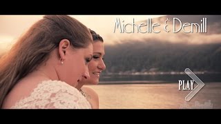 Beautiful Lesbian Wedding Marriage  Michelle amp Demill Vancouver [upl. by Ylekalb311]