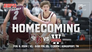 DobynsBennett Basketball vs Morristown West February 6 2024 [upl. by Aneetsirk392]