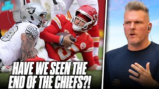 Did We Just See The Fall Of The Chiefs Dynasty  Pat McAfee Reacts [upl. by Eetnom]