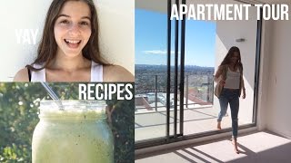 What I Ate  Black Bean Soup Recipe  New Apartment tour  Ab workout  Vegan [upl. by Ditzel]