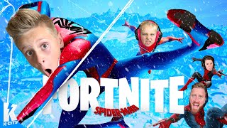 Finally SpiderMan Swings into FORTNITE KCity Gaming [upl. by Moss]