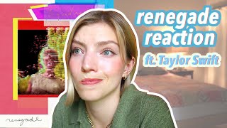 Renegade ft Taylor Swift REACTION VIDEO [upl. by Ardnossak]