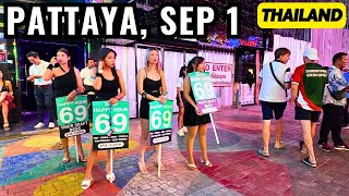 Dont Miss What Happened on Pattaya Walking Street Sep 1 2024 at 9 PM [upl. by Johnette]