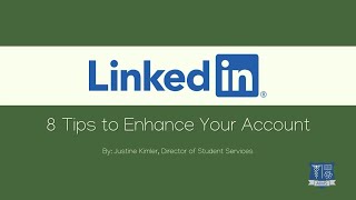 Career Services Presents  Enhance Your LinkedIn Account  AIMS Education [upl. by Mcleod]