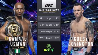 KAMARU USMAN VS COLBY COVINGTON 2 FULL FIGHT UFC 268 [upl. by Llij]