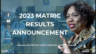 2023 Matric results announcement [upl. by Newlin]