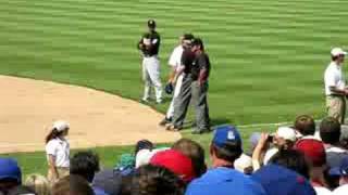 Lou Piniella Has A Discussion with the Umpire [upl. by Terrie]