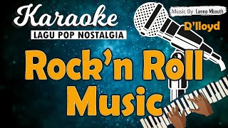 Karaoke ROCKN ROLL MUSIC  Dlloyd  Music By Lanno Mbauth [upl. by Minetta]