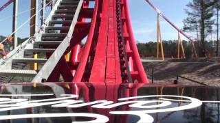 Intimidator 305 Roller Coaster HD REAL Front Seat POV Kings Dominion [upl. by Yrogiarc]