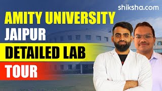 Amity University Jaipur Labs Tour  Student Experience [upl. by Deery]