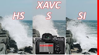 Which Video Format for Sony A7iv A7siii A1 FX3 [upl. by Daenis]