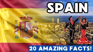 SPAIN 20 Facts in 5 MINUTES [upl. by Couhp]