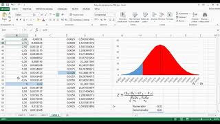 CASO 4 DISTRIBUCIÓN MUESTRAL DE LA DIFERENCIA DE PROPORCIONES EN EXCEL [upl. by Stelu595]